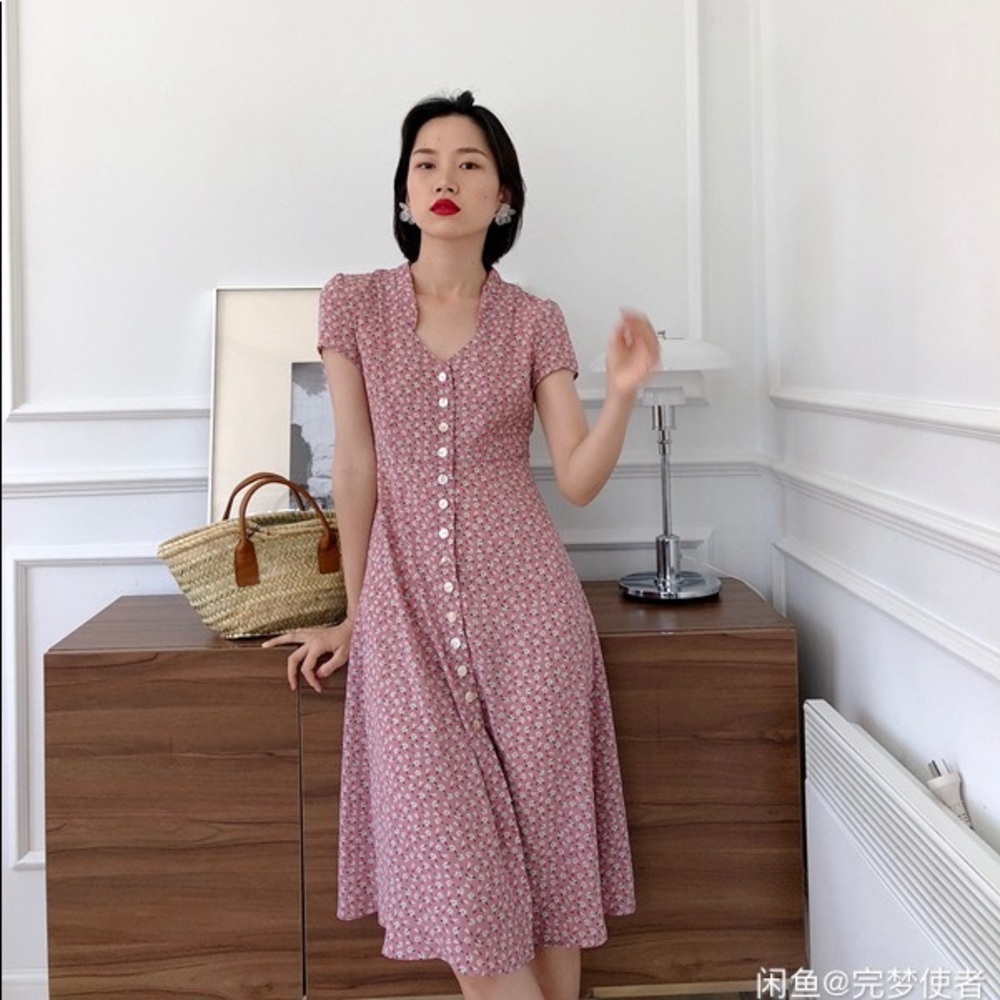 Michelle Mo tea dress